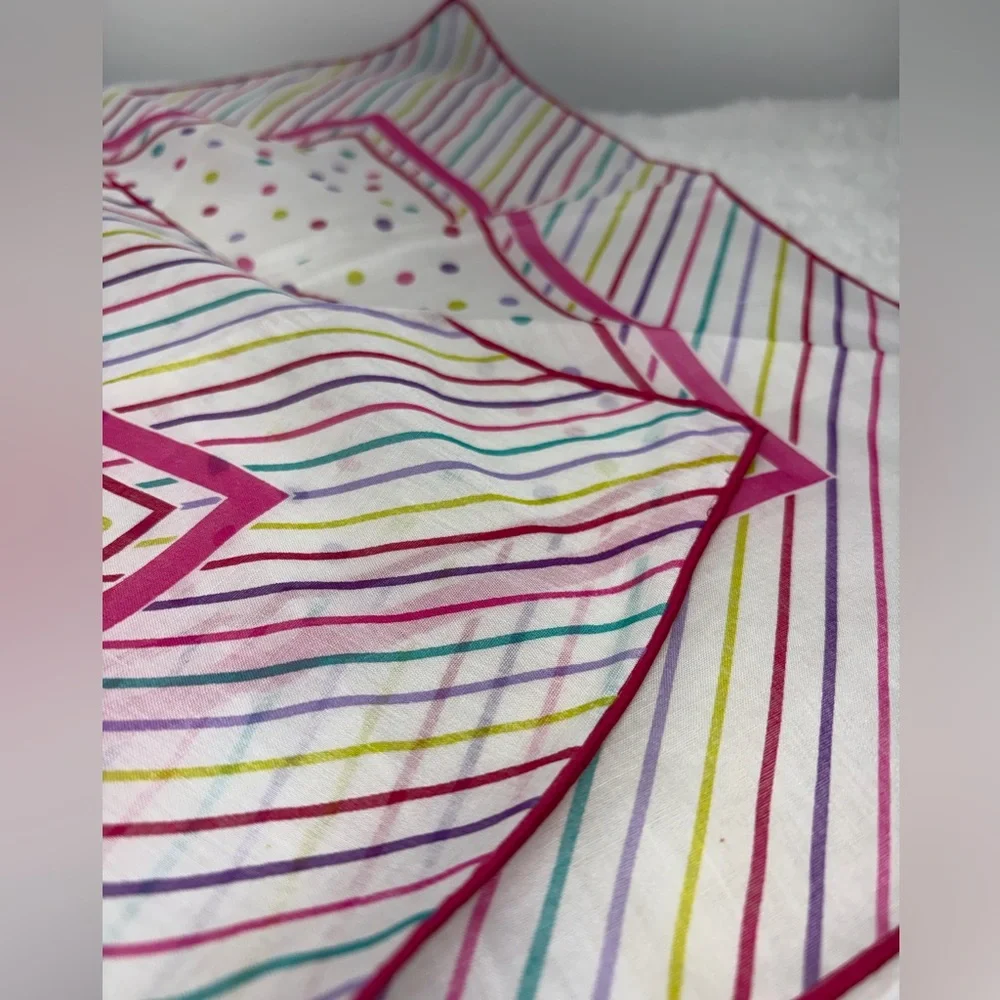 Dior choker scarves new Striped Multicolor Scarf
